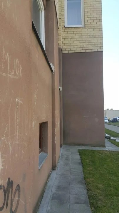 Prieš darbus – Struktūrinio tinko purškimo pavyzdžiai